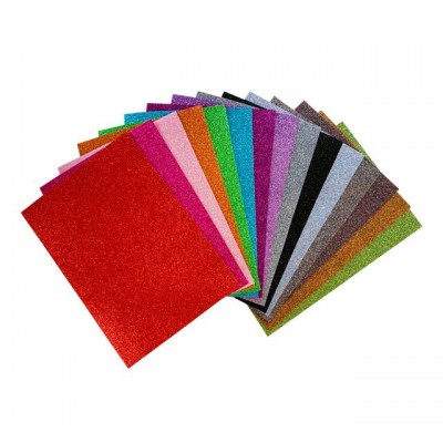 A4 size glitter eva foam sheets cheap arts and crafts eva foam