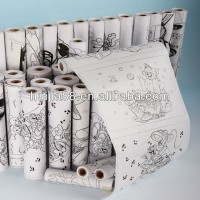 cute cartoon coloring paper roll manufacturer