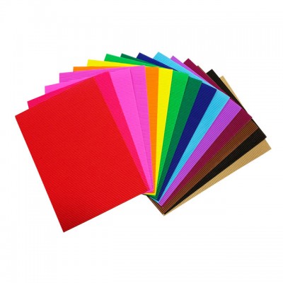 custom size color corrugated paper sheets