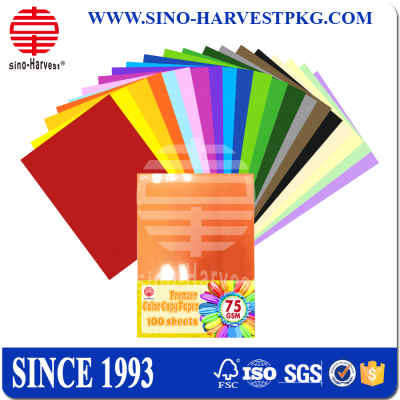 A4 70gsm 75gsm 80gsm office color copy printing paper