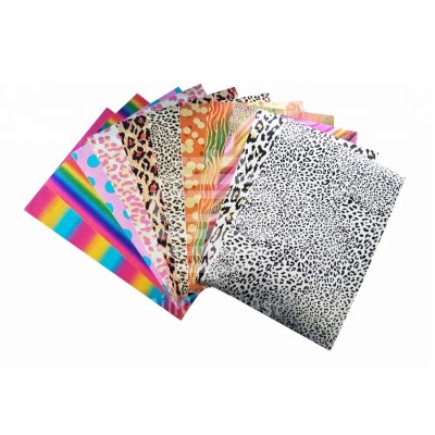 Rainbow metallic &metallic pattern eva foam